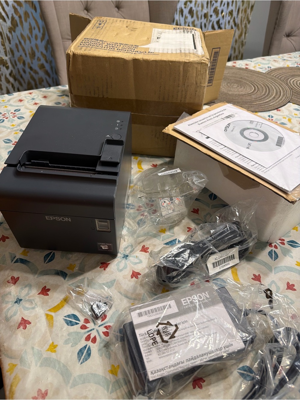 Epson TM-L90 POS USB Ethernet Interface Thermal Receipt Printer M313A New